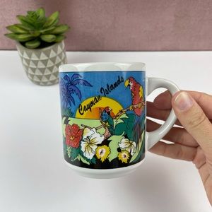 Cayman Islands Tropical Birds Coffee Mug Cup Colorful
